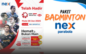 Paket Badminton Nex Parabola